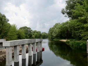 В Рязанской области капитально ремонтируют мост через реку Проню